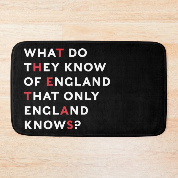 Item preview, What do they know of England that only England knows? designed and sold by colourfind.