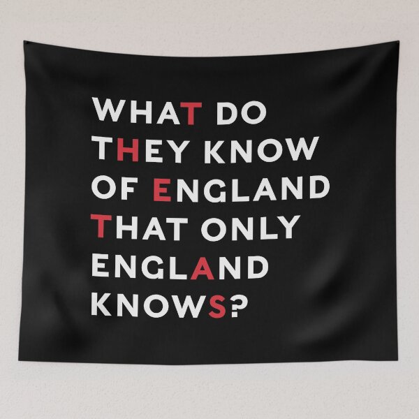 Item preview, What do they know of England that only England knows? designed and sold by colourfind.