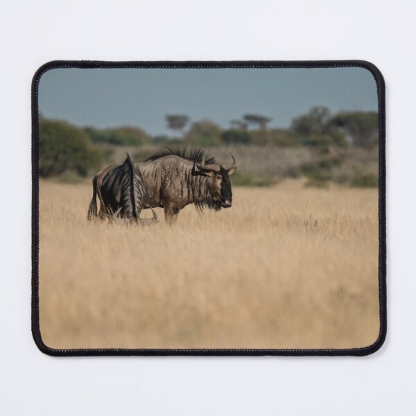Item preview, Whispers of the Plains — Blue Wildebeest in the Golden Grass, Etosha, Namibia (2023) designed and sold by DavideAntoniani.