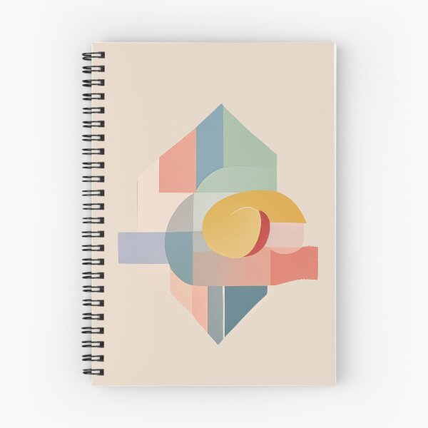 Item preview, Ochre Helix in Pastel Abstraction designed and sold by Lizetteh.