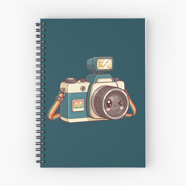 Item preview, Kawaii Retro Camera Cartoon - Cute Vintage Photography Lover Gift designed and sold by Tidarat-27.