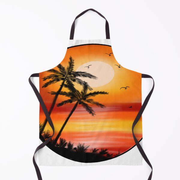 Item preview, Tropical sunset – palm trees in the evening light Design by SHAKU designed and sold by SHAKUGermany.