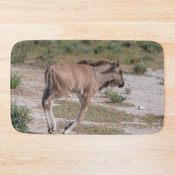 Item preview, First Steps of the Plains — Young Blue Wildebeest Calf, Etosha National Park, Namibia (2023) designed and sold by DavideAntoniani.