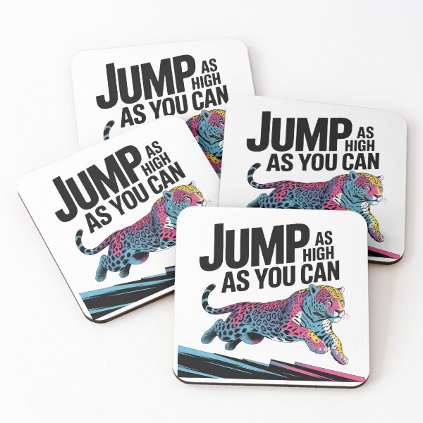 Item preview, JUMP AS HIGH AS YOU CAN designed and sold by KISHNAY-FASHION.