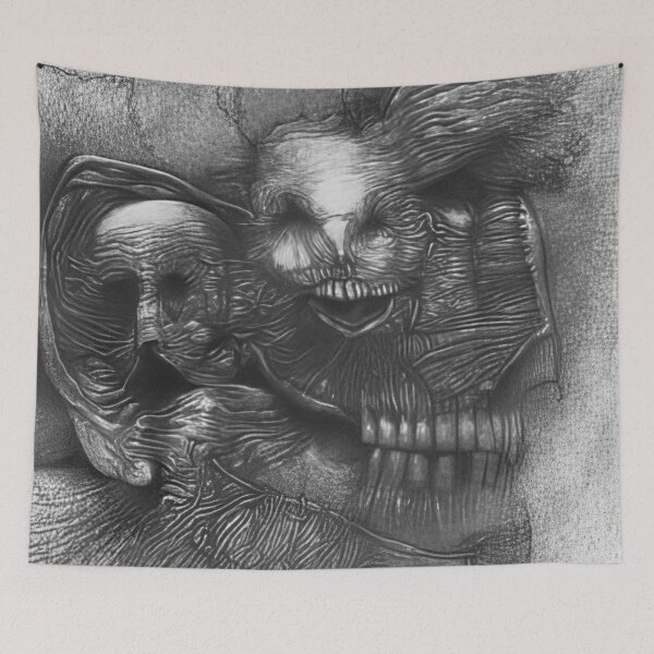 Item preview, Untitled Schizophrenia By Zdzislaw Beksinski designed and sold by IUFUSYU.