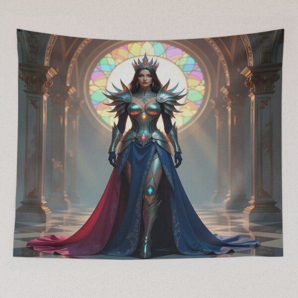 Item preview, Cathedral Glow - Glass dress meets light poetry – stained glass fashion meets wearable sculpture designed and sold by FotoworldEdel.