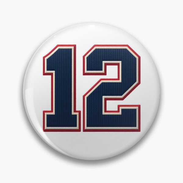 Item preview, Mariscal de campo número 12 de los Tom Patriots de Nueva Inglaterra designed and sold by EdGraphy.