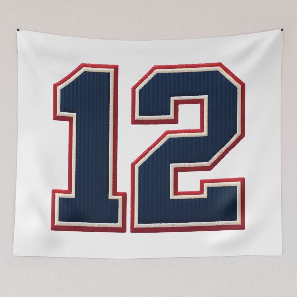 Artikelvorschau, Nummer 12 New England Tom Patriots Quarterback entworfen und verkauft von EdGraphy.