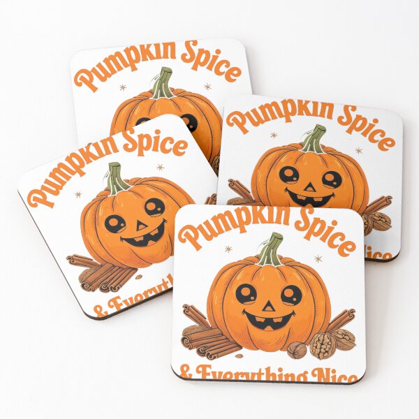 Item preview, Cute Pumpkin Spice Fall Design – Halloween Autumn Vibes designed and sold by RuweisVibes.