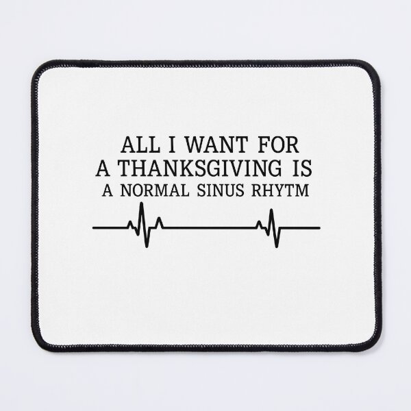 Item preview, Funny Nurse Thanksgiving Shirt, Normal Sinus Rhythm EKG Joke for Doctor, EMT designed and sold by haitrieuic96.
