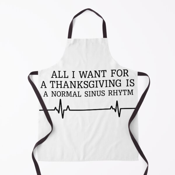 Item preview, Funny Nurse Thanksgiving Shirt, Normal Sinus Rhythm EKG Joke for Doctor, EMT designed and sold by haitrieuic96.