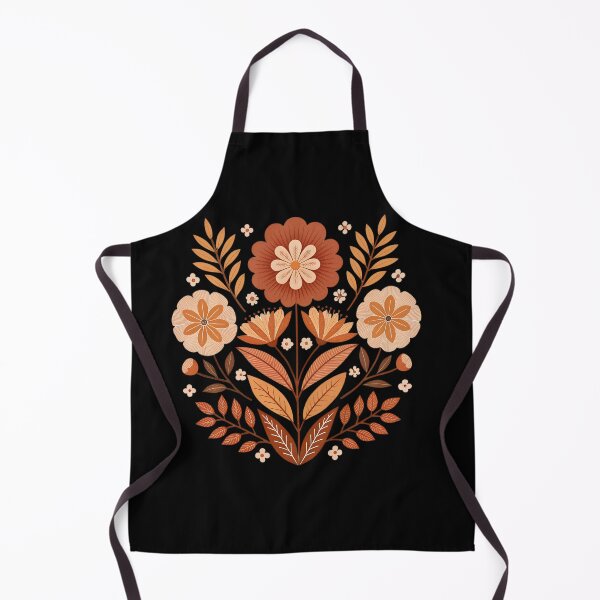 Item preview, Modern Otomi Floral Silhouette | Boho Mexican Folk Art designed and sold by VividOrganica.