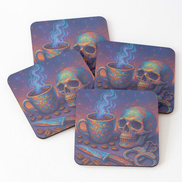 Item preview, True crime and coffee designed and sold by Mauswohn.
