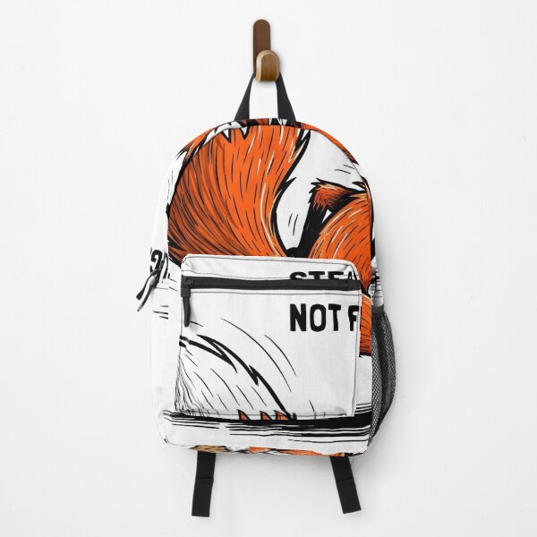Item preview, Steal Snacks Not Feelings – Funny Fox Cookie Thief Cartoon Design designed and sold by GrumpyCrudly.