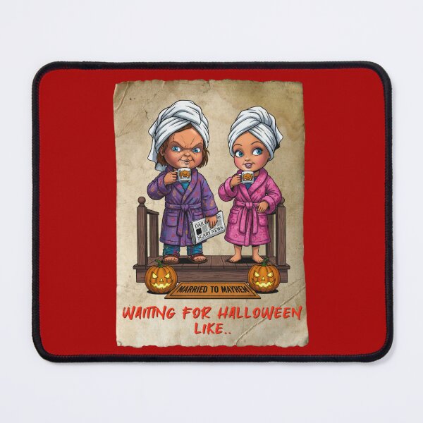 Item preview, Chuckie and his Bride Waiting For Halloween Like.. designed and sold by WHITE FLAME PRINTS.