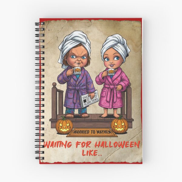 Item preview, Chuckie and his Bride Waiting For Halloween Like.. designed and sold by WHITE FLAME PRINTS.