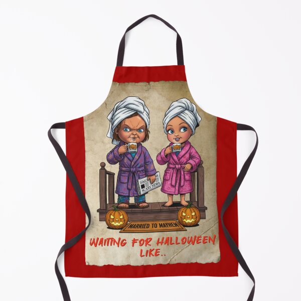 Item preview, Chuckie and his Bride Waiting For Halloween Like.. designed and sold by WHITE FLAME PRINTS.