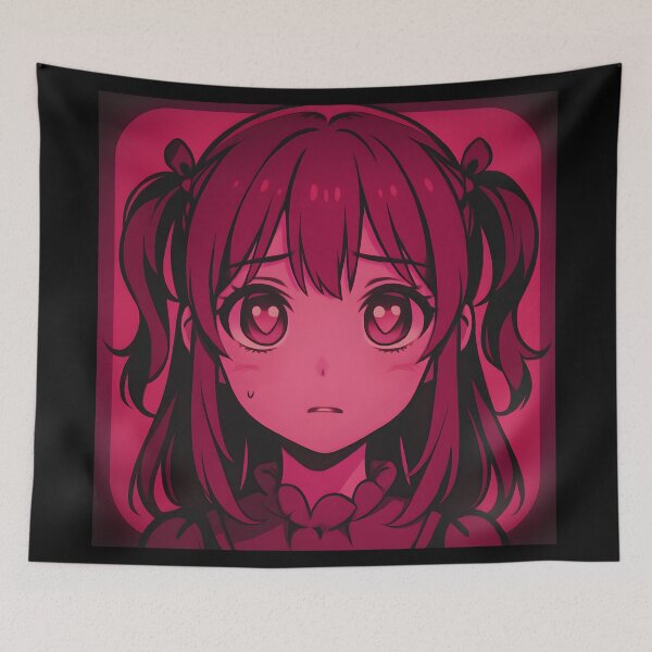 Item preview, Magical Girl Site: Glitchy Pink Portrait designed and sold by OlivieFarm.