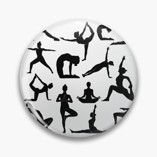 Item preview, Inhale Exhale Yoga Meditating Stretch designed and sold by HappyHavenStu.