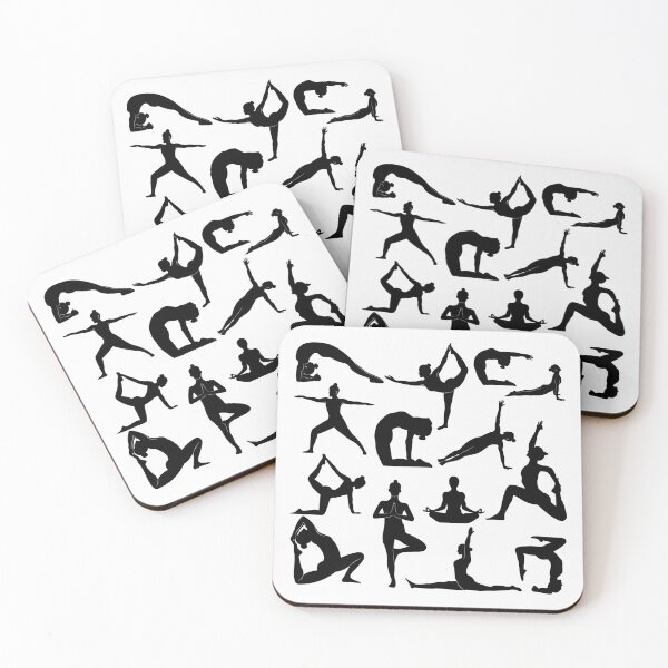 Item preview, Inhale Exhale Yoga Meditating Stretch designed and sold by HappyHavenStu.