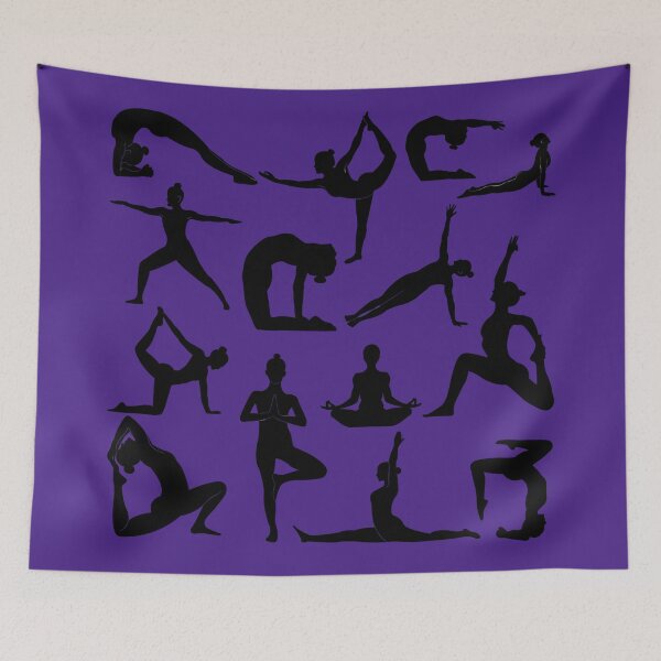 Item preview, Inhale Exhale Yoga Meditating Stretch designed and sold by HappyHavenStu.