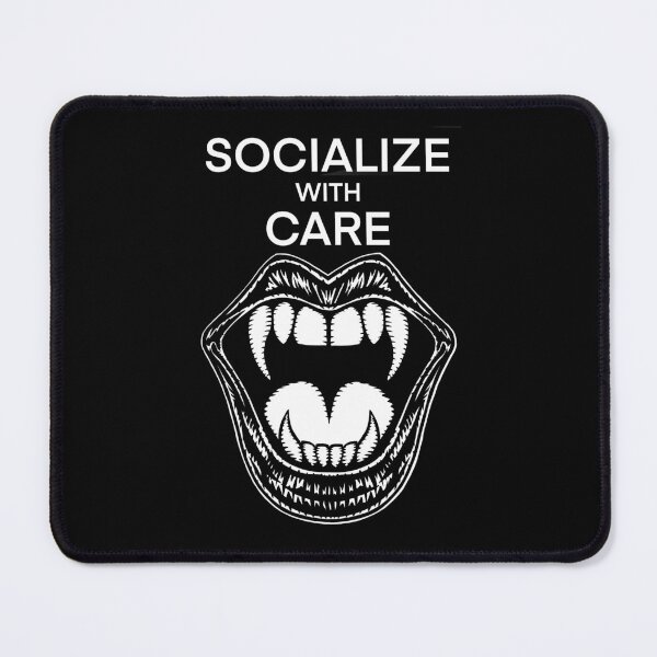 Item preview, SOCIALIZE WITH CARE - vampire bites .7 designed and sold by lautir.