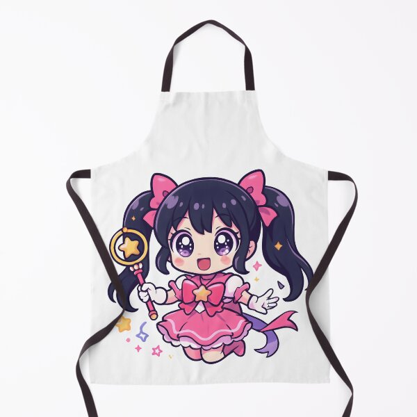 Item preview, Magical Girl Site: Vibrant Pink Dress Chibi designed and sold by OlivieFarm.