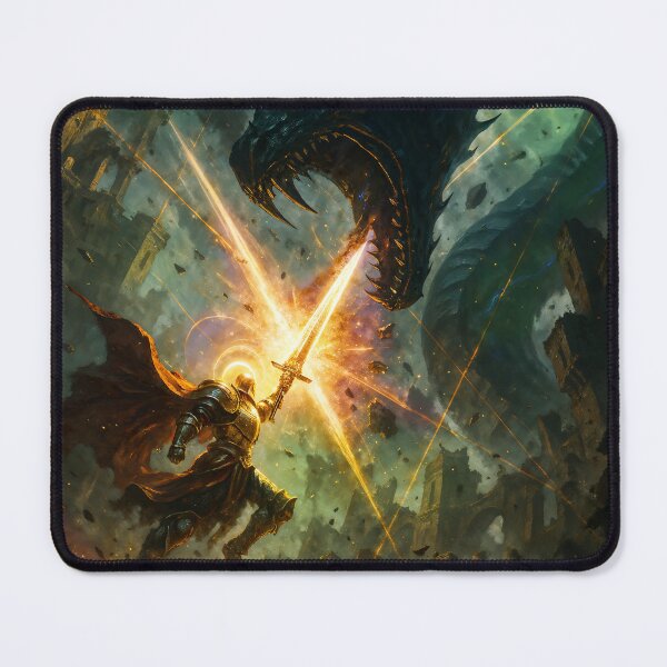 Item preview, Clash of Legends – Dragon Slayer’s Final Stand designed and sold by posteriumprint.