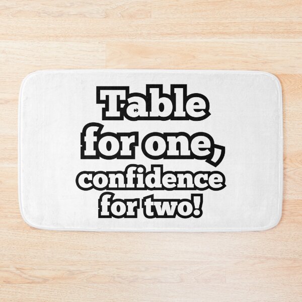 Item preview, Confidence for Two – Funny Motivational Quote Design designed and sold by ArtesioByZaber.
