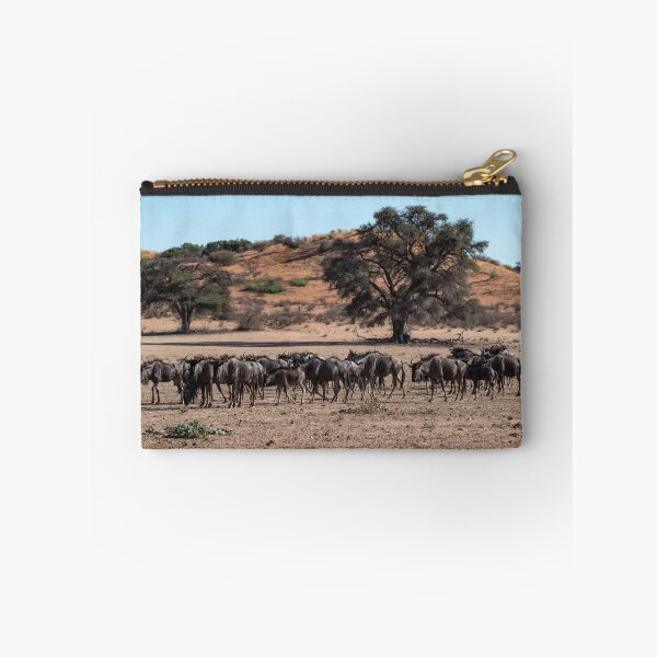 Item preview, Shade of the Dunes — Blue Wildebeest Herd, Southern African Savanna (2023) designed and sold by DavideAntoniani.