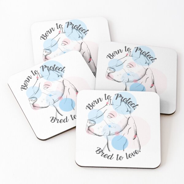 Item preview, Dogo Argentino – Born to Protect. Bred to Love. | Minimalist Line Art Design designed and sold by April-Friends.