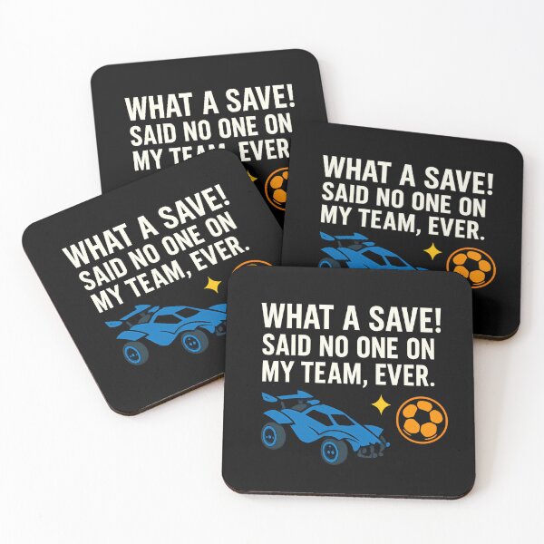 Item preview, What a Save! Said No One on My Team Ever – Funny Gamer Sarcastic Quote Design designed and sold by MarJul.