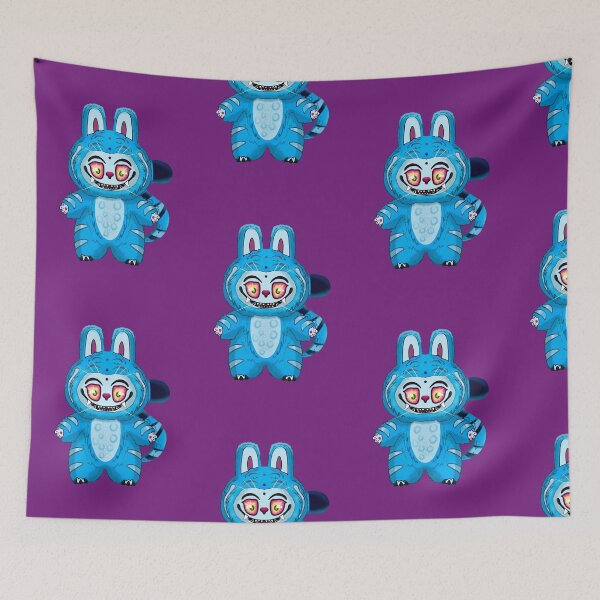 Item preview, Demon Hunter Cat x Labubu | Derpy Tiger Inspired designed and sold by Lisa Loop Art.
