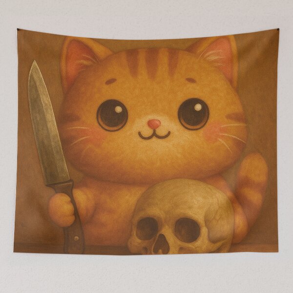 Item preview, True crime and cats designed and sold by Mauswohn.