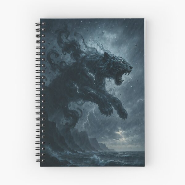 Item preview, Stormbound Panther – Spirit of the Tempest designed and sold by posteriumprint.