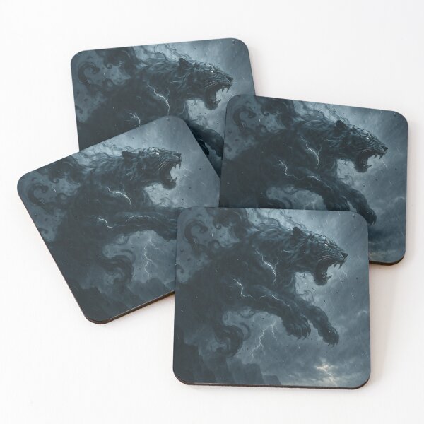 Item preview, Stormbound Panther – Spirit of the Tempest designed and sold by posteriumprint.