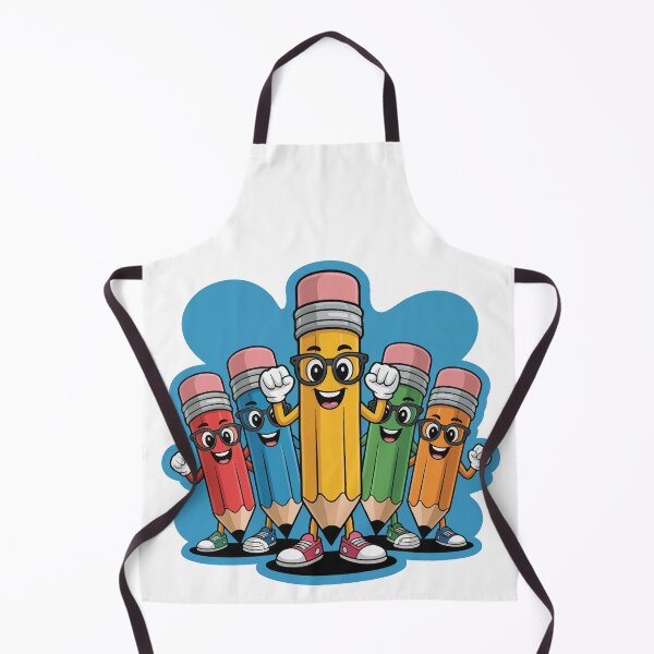 Item preview, Cheerful Cartoon Pencils Group designed and sold by jkrphoto.
