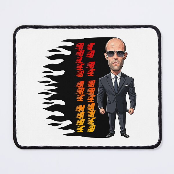 Item preview, Jason Statham  Rules are made to be breaked  designed and sold by vectorlove.