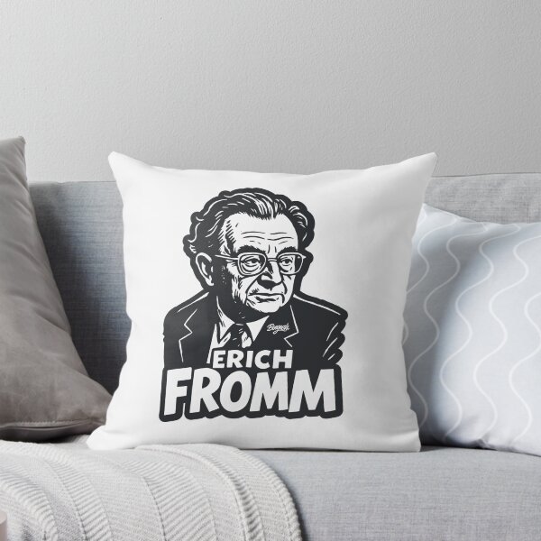 Item preview, Erich Fromm Humanist Thinker Illustration designed and sold by Boogosh.