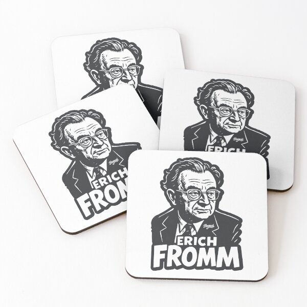 Item preview, Erich Fromm Humanist Thinker Illustration designed and sold by Boogosh.