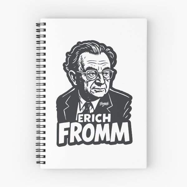 Item preview, Erich Fromm Humanist Thinker Illustration designed and sold by Boogosh.