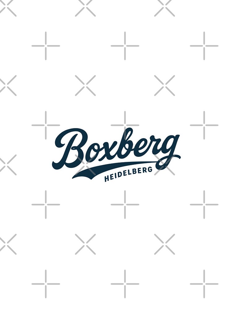 Thumbnail 4 of 4, iPhone Case, Boxberg Baseball Script Design designed and sold by Boogosh.
