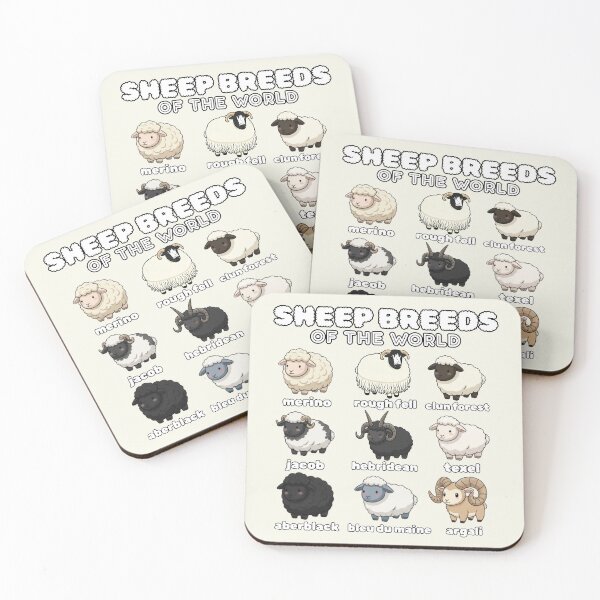 Item preview, Sheep Breeds of the World Sheep Whisperer Herder Farmer  designed and sold by SunfullyYours.