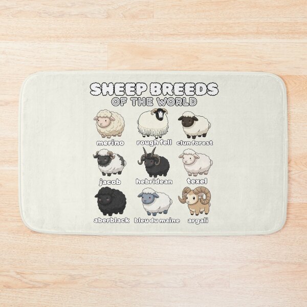Item preview, Sheep Breeds of the World Sheep Whisperer Herder Farmer  designed and sold by SunfullyYours.