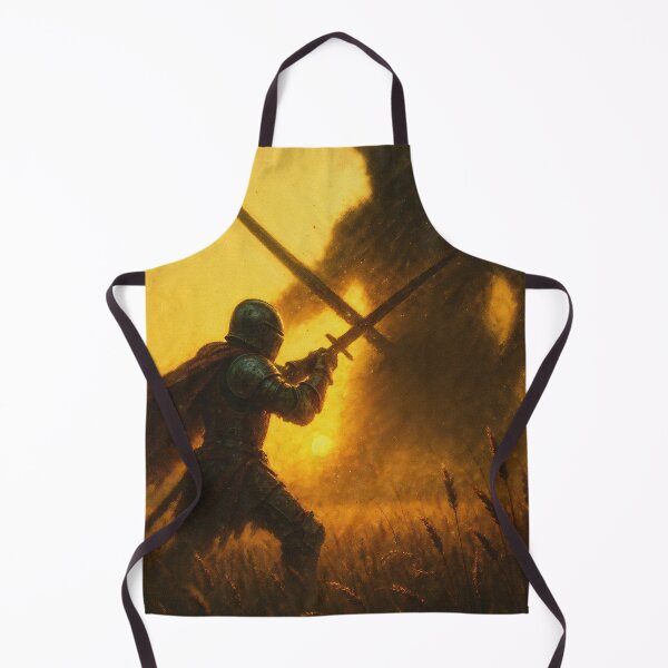 Item preview, Dawn of Courage – The Knight and the Titan designed and sold by posteriumprint.