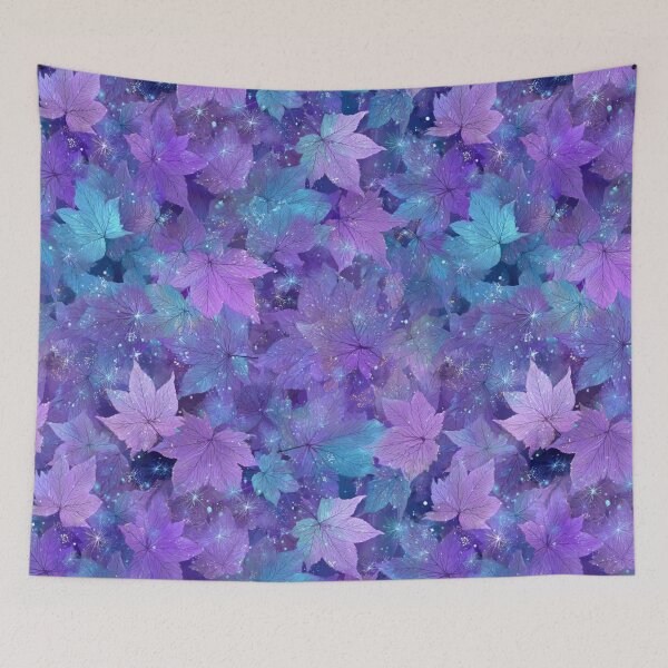 Item preview, Purple Leaves designed and sold by NicolasGlowArt.