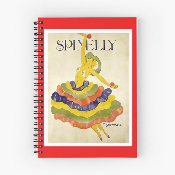 Item preview, Charles Gesmar Art Deco poster for the artist Spinelly designed and sold by stevepaint.