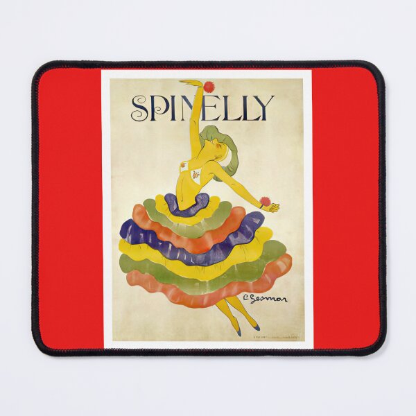 Item preview, Charles Gesmar Art Deco poster for the artist Spinelly designed and sold by stevepaint.