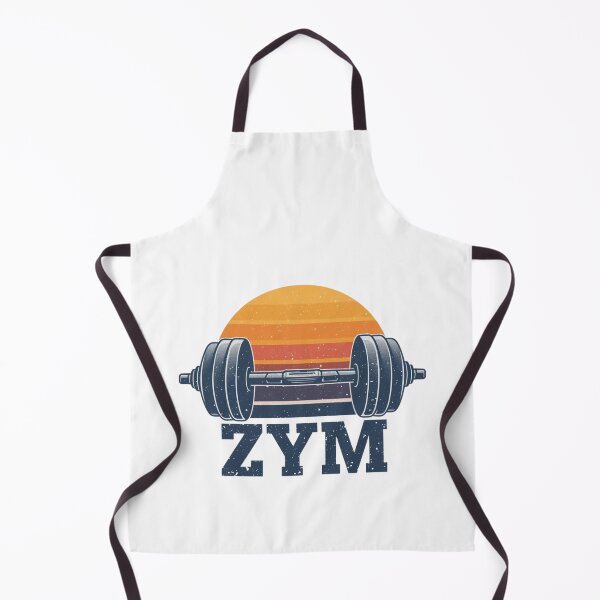 Item preview, Retro ZYM Barbell Gym Tee designed and sold by Kavya Art.