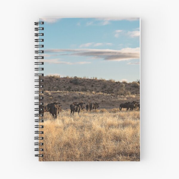 Item preview, Between Dune and Sky — Blue Wildebeest Bands on the Golden Savanna (2023) designed and sold by DavideAntoniani.